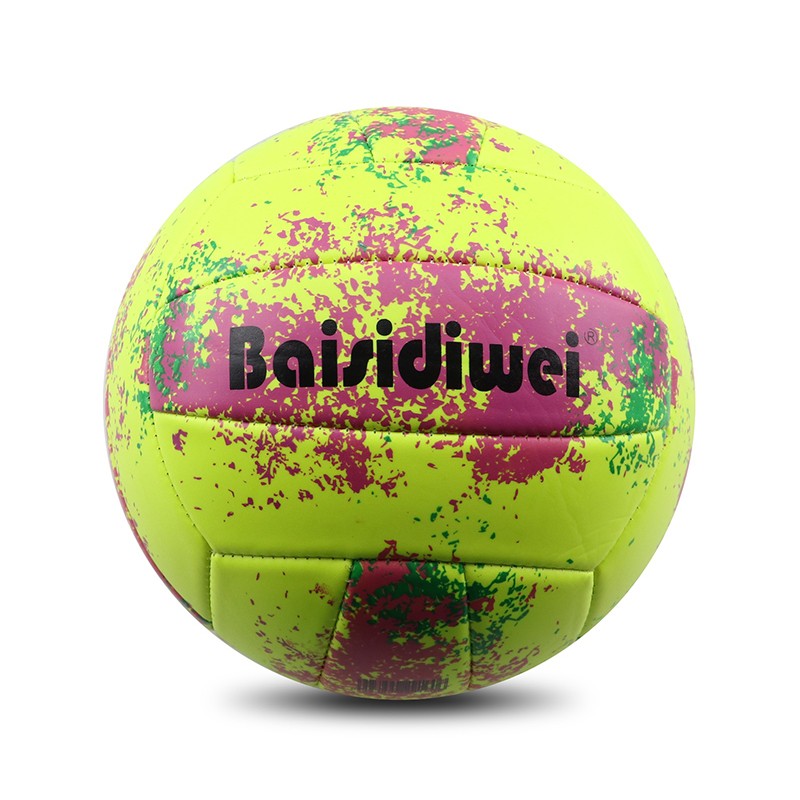 Voleybol Topu Baisidiwei Rengli Voleybol Topu Sarı rengli